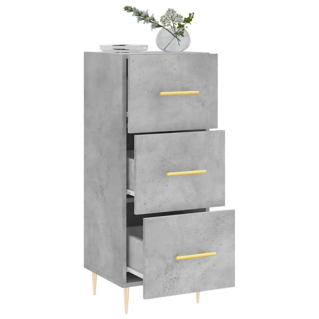 vidaXL vidaXL Sideboard Concrete Grey 34.5x34x90 cm Engineered Wood - Sideboard