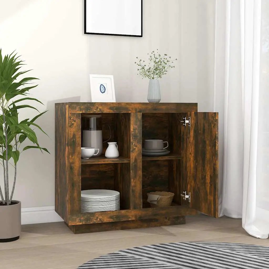 vidaXL vidaXL Sideboard Smoked Oak - Sideboard