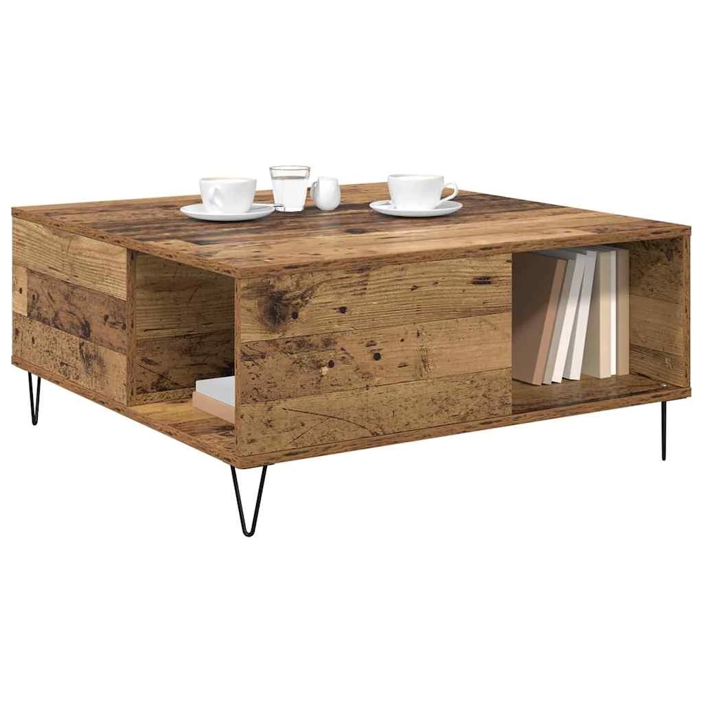 VidaXL Coffee Table 80x80x36.5cm Engineered Wood by vidaXL