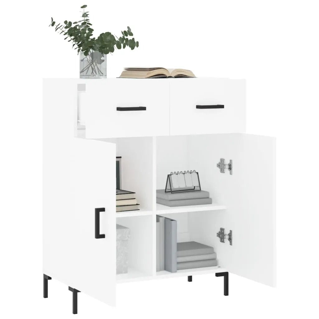 vidaXL vidaXL Sideboard White 69.5x34x90 cm Engineered Wood - Sideboard