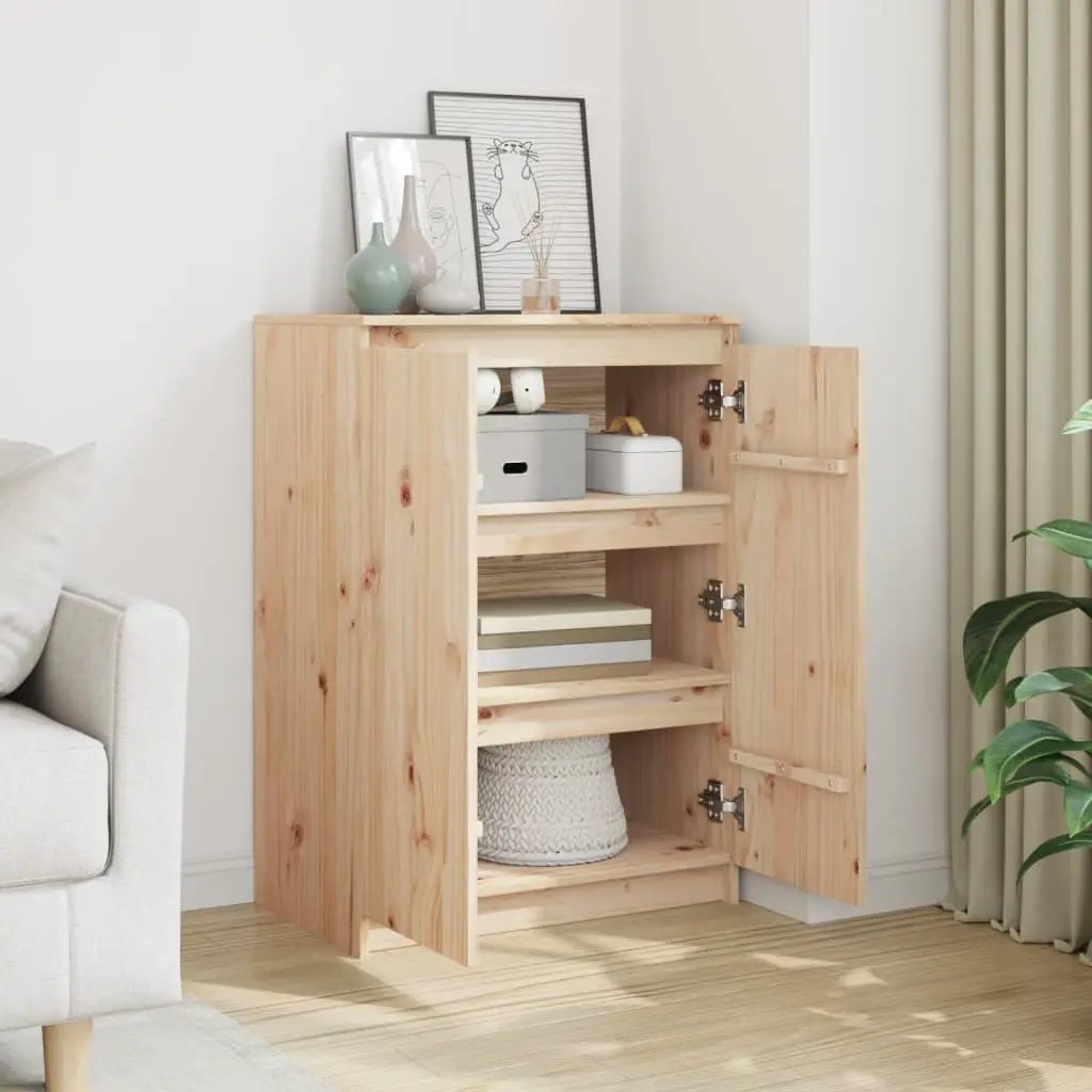 vidaXL vidaXL Sideboard 60x36x84 cm Solid Pinewood - Sideboard