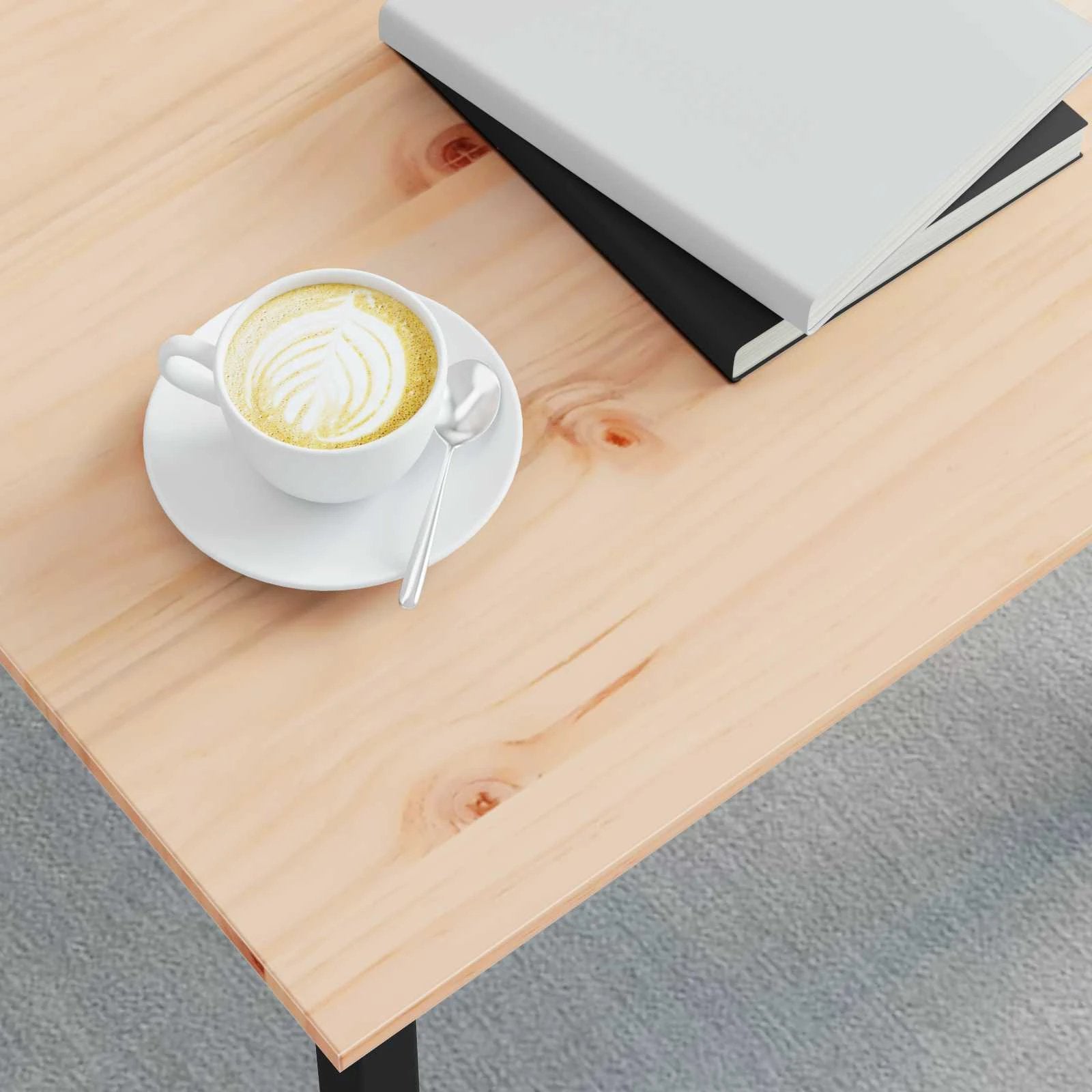 VidaXL Coffee Table 40x40x36 cm Solid Pine Home by vidaXL