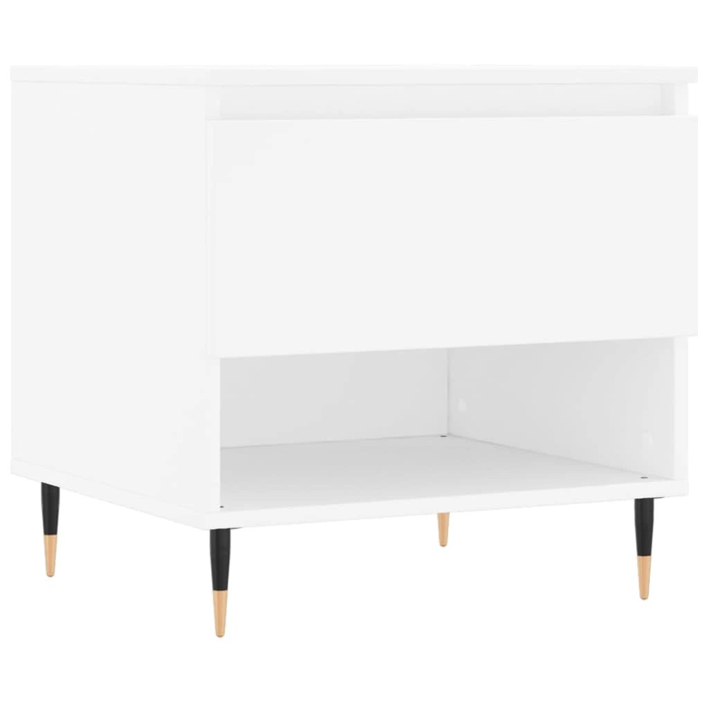 vidaXL VidaXL Coffee Table 50x46x50 cm Engineered Wood Moisture Resistant For Modern Living Rooms - Coffee Table
