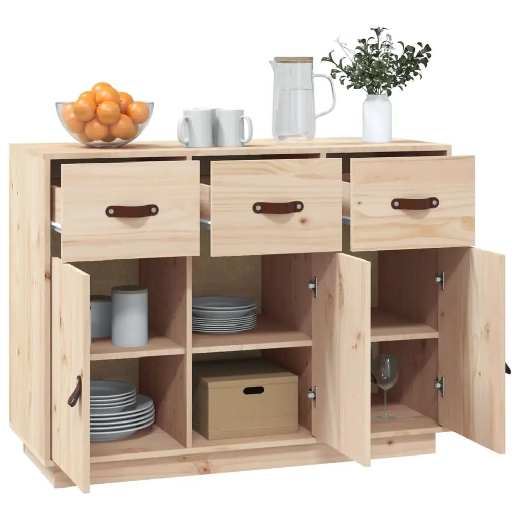 vidaXL vidaXL Sideboard 100x40x75 cm Solid Wood Pine - Sideboard