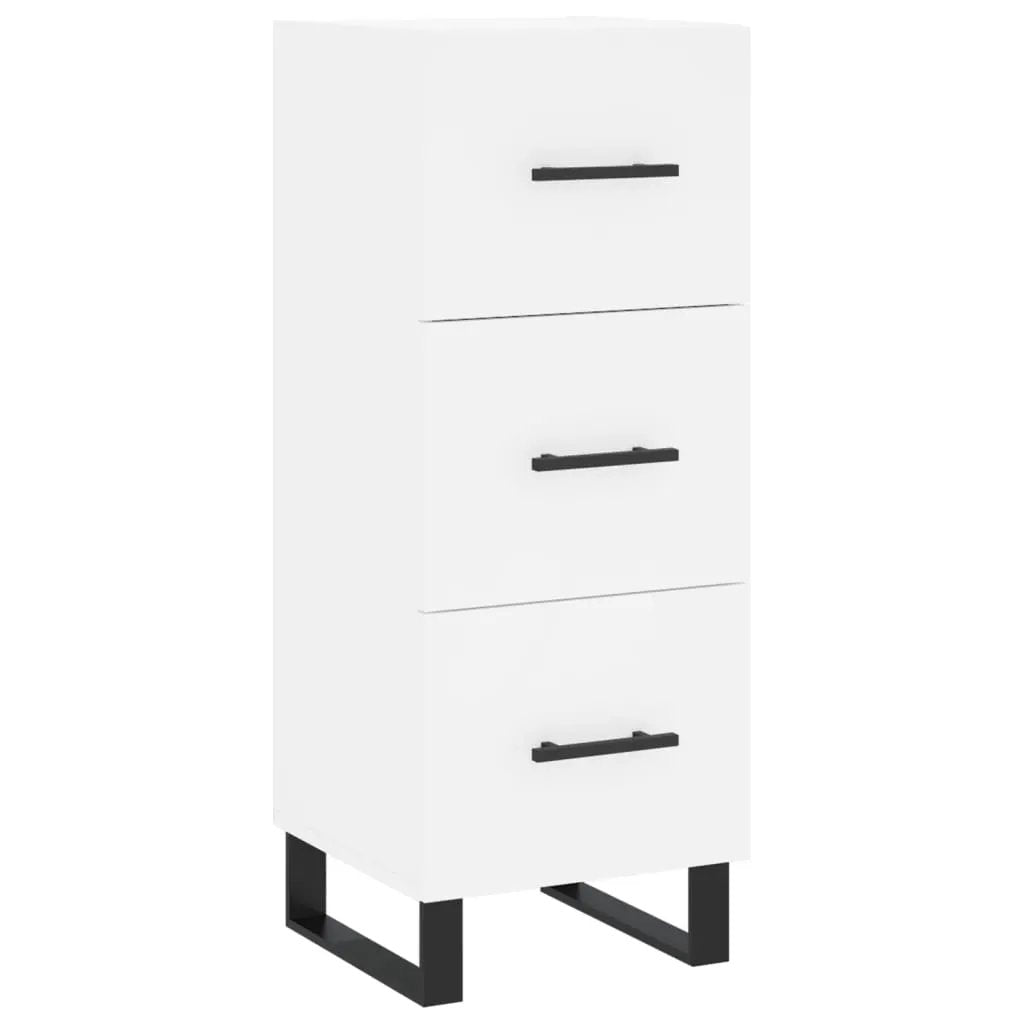 vidaXL vidaXL Sideboard White 34.5x34x90 cm Engineered Wood - Sideboard
