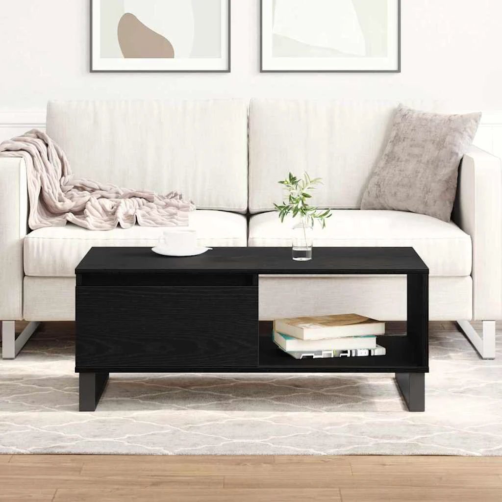 vidaXL VidaXL Coffee Table 90x50x36.5 cm Engineered Wood Durable Matte Finish Living Room - Coffee Table