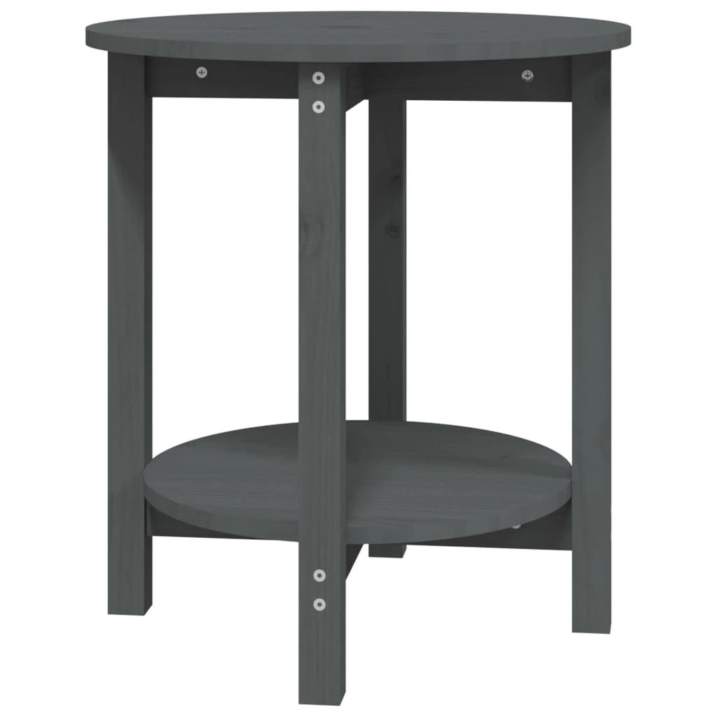 vidaXL vidaXL Coffee Table Ø55x60 Solid Pine Living Room - Coffee Table