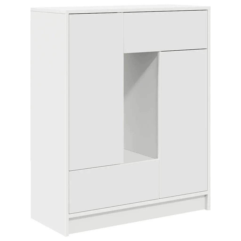 vidaXL vidaXL Sideboard with Drawers and Doors White 73x31x90 cm - Sideboard
