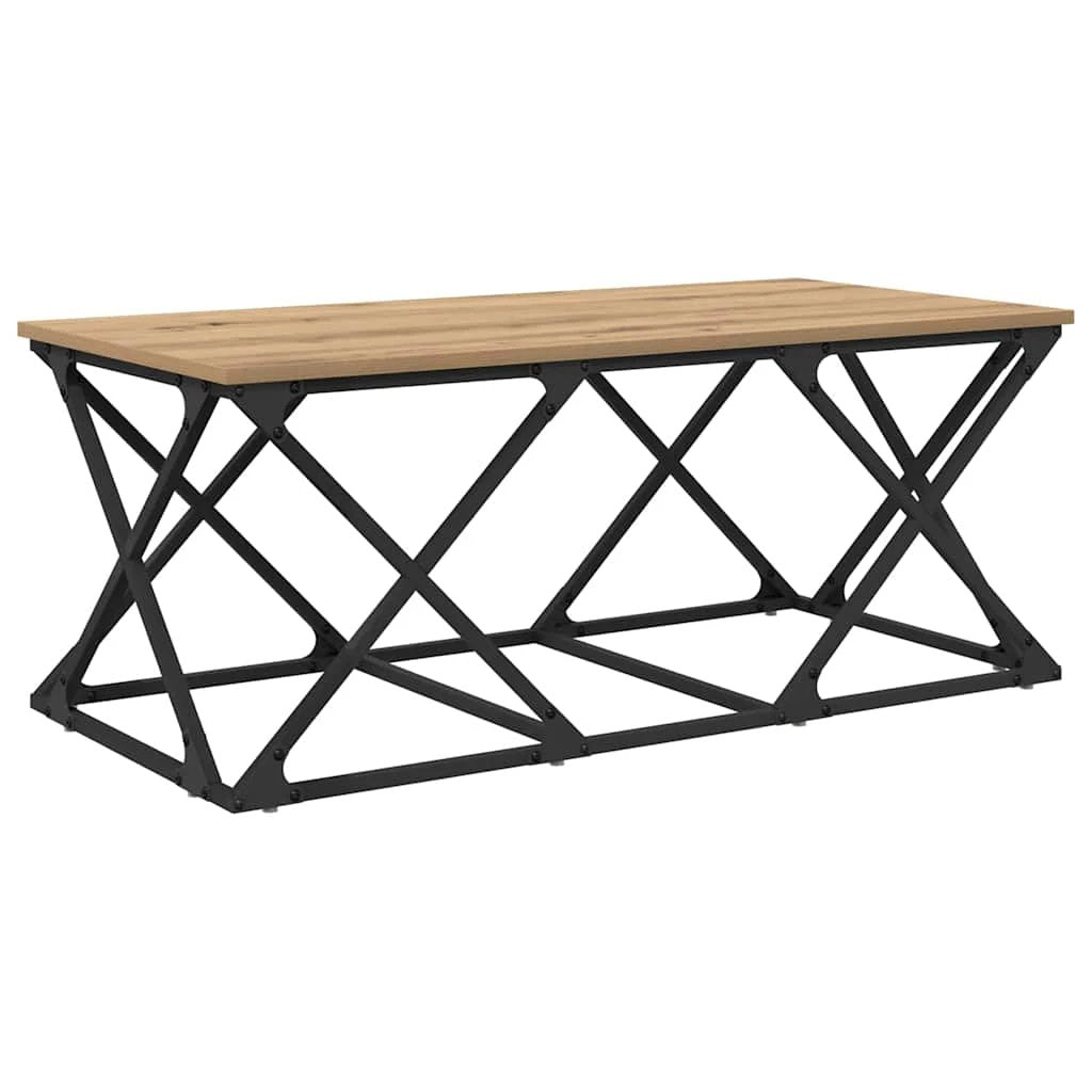 vidaXL VidaXL Coffee Table 100x49x40 cm Oak Artisan - Coffee Table