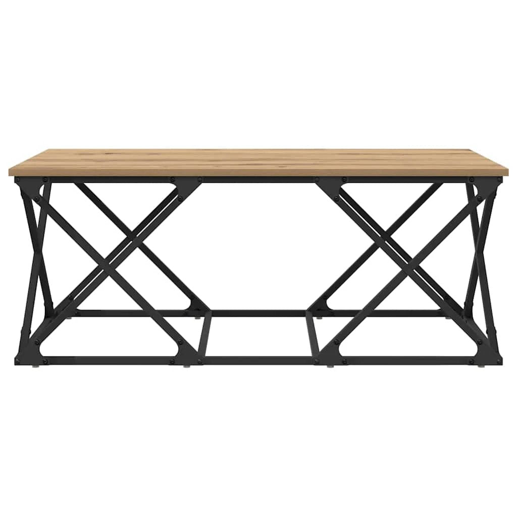 VidaXL Coffee Table 100x49x40 cm Oak Artisan by vidaXL