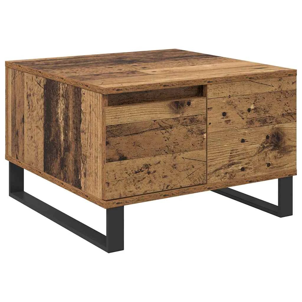 VidaXL Coffee Table 55x55x36.5 cm Old Wood by vidaXL