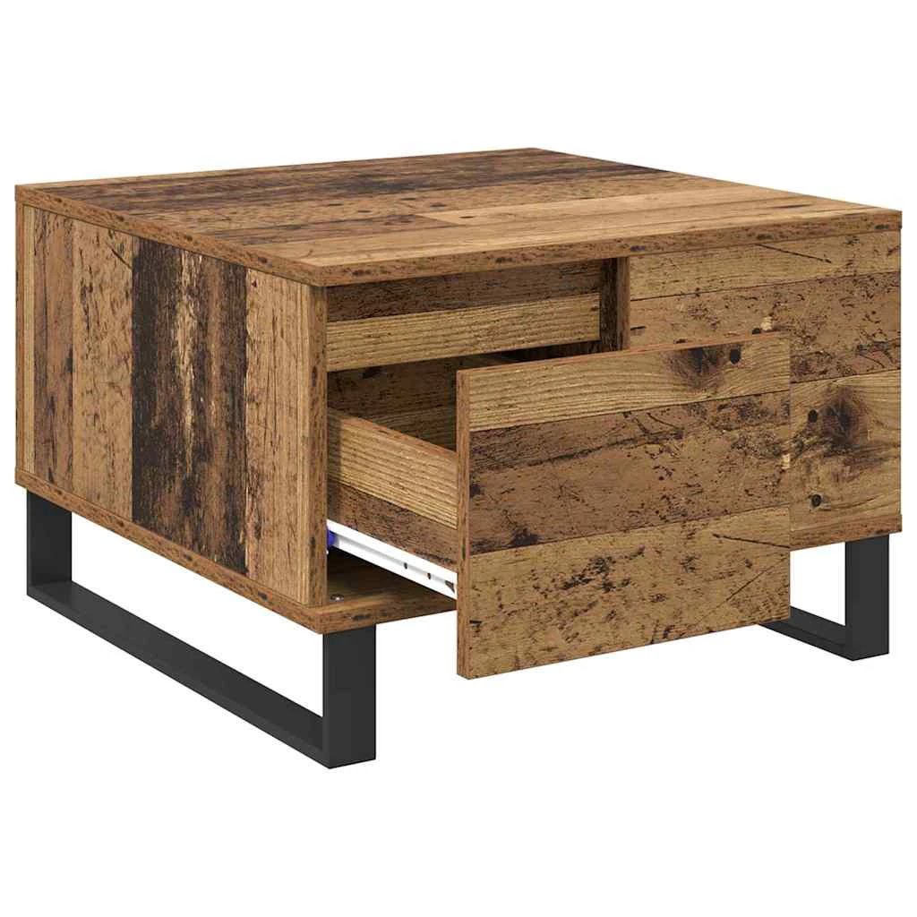 VidaXL Coffee Table 55x55x36.5 cm Old Wood by vidaXL