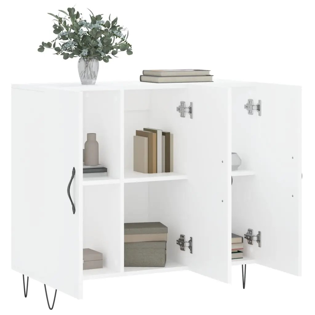 vidaXL vidaXL Sideboard White 90x34x80 cm Engineered Wood - Sideboard