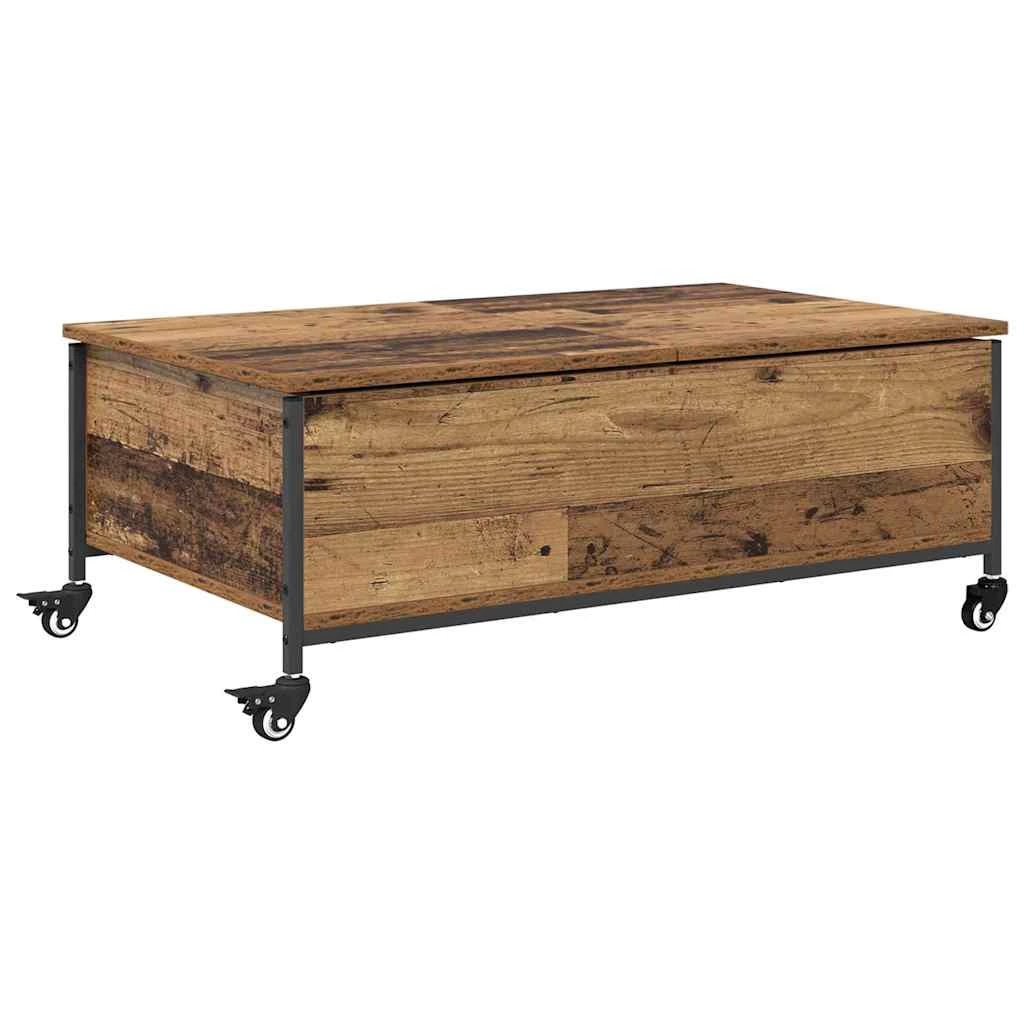 vidaXL VidaXL Coffee Table 91x55x32 cm Engineered Wood Modern Minimalist Living Room Decor - Coffee Table