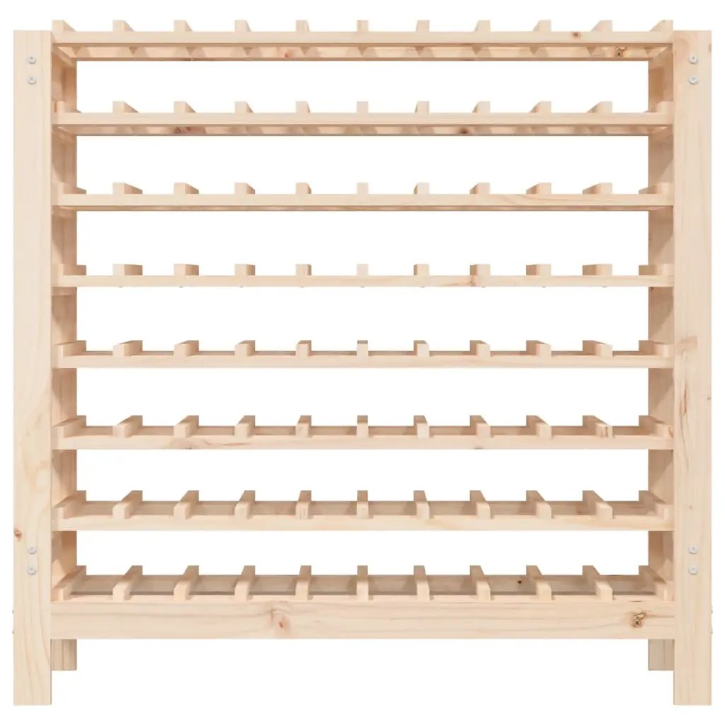 vidaXL vidaXL Wine Rack 109.5x30x107.5 cm Solid Wood Pine - Wine Rack