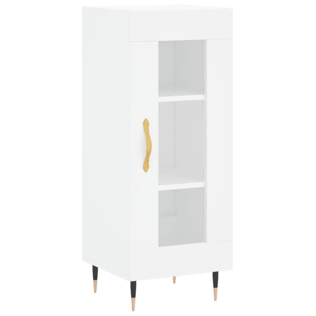 vidaXL vidaXL Sideboard White 34.5x34x90 cm Engineered Wood - Sideboard