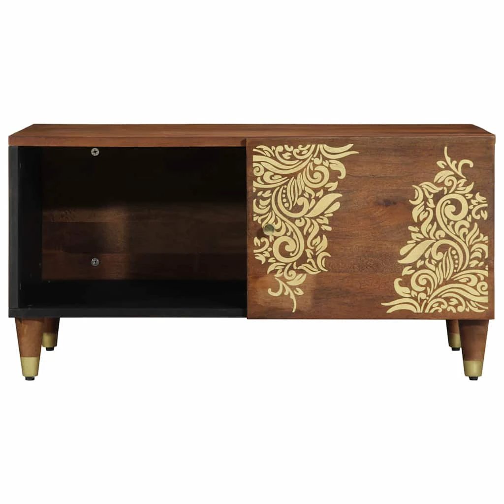 VidaXL Coffee Table 80x50x40 Solid Mango Home by vidaXL
