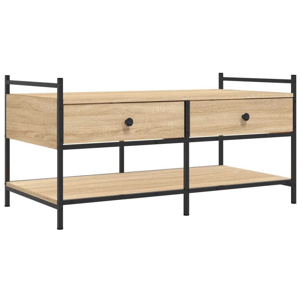 vidaXL VidaXL Coffee Table 99x50x50 Engineered Wood Home - Coffee Table