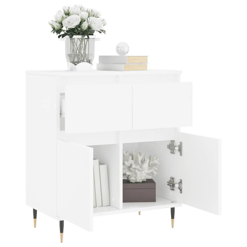 vidaXL vidaXL Sideboard White 60x35x70 cm Engineered Wood - Sideboard