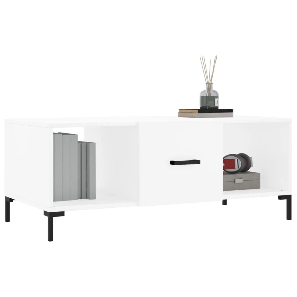 VidaXL Coffee Table 102x50x40 Three Compartments by vidaXL