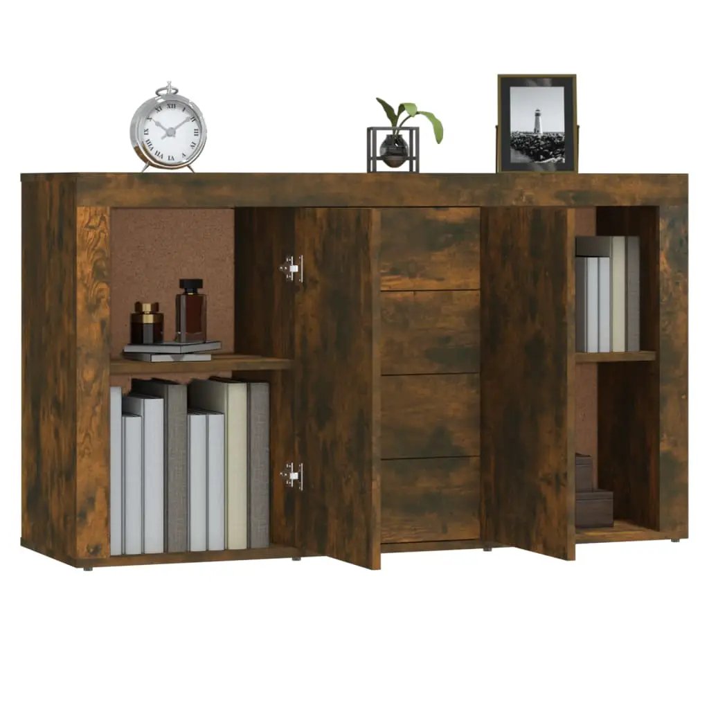 vidaXL vidaXL Sideboard Smoked Oak 120x36x69 cm Engineered Wood - Sideboard