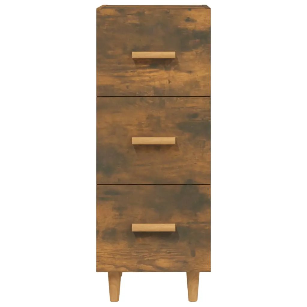 vidaXL vidaXL Sideboard Smoked Oak 34.5x34x90 cm Engineered Wood - Sideboard