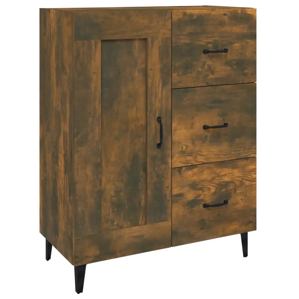 vidaXL vidaXL Sideboard Smoked Oak 69.5x34x90 cm Engineered Wood - Sideboard