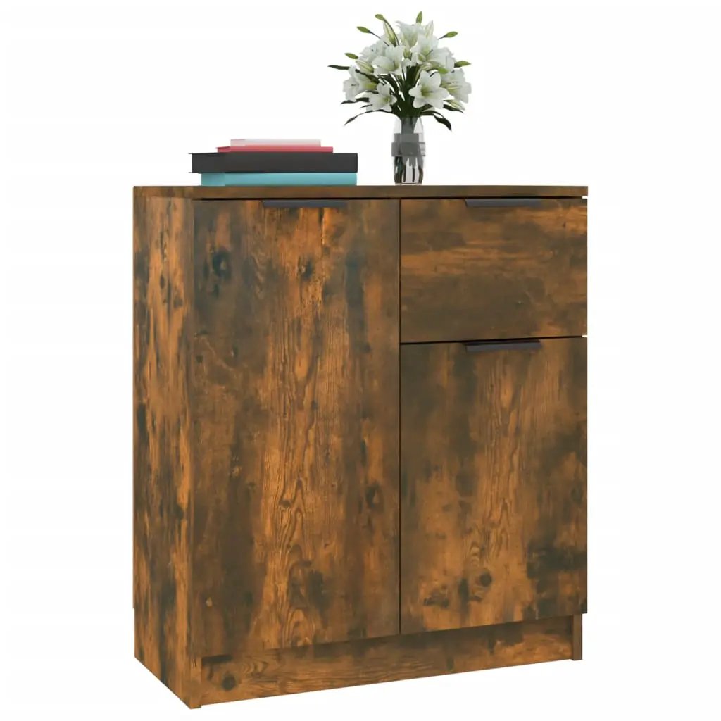 vidaXL vidaXL Sideboard Smoked Oak 60x30x70 cm Engineered Wood - Sideboard