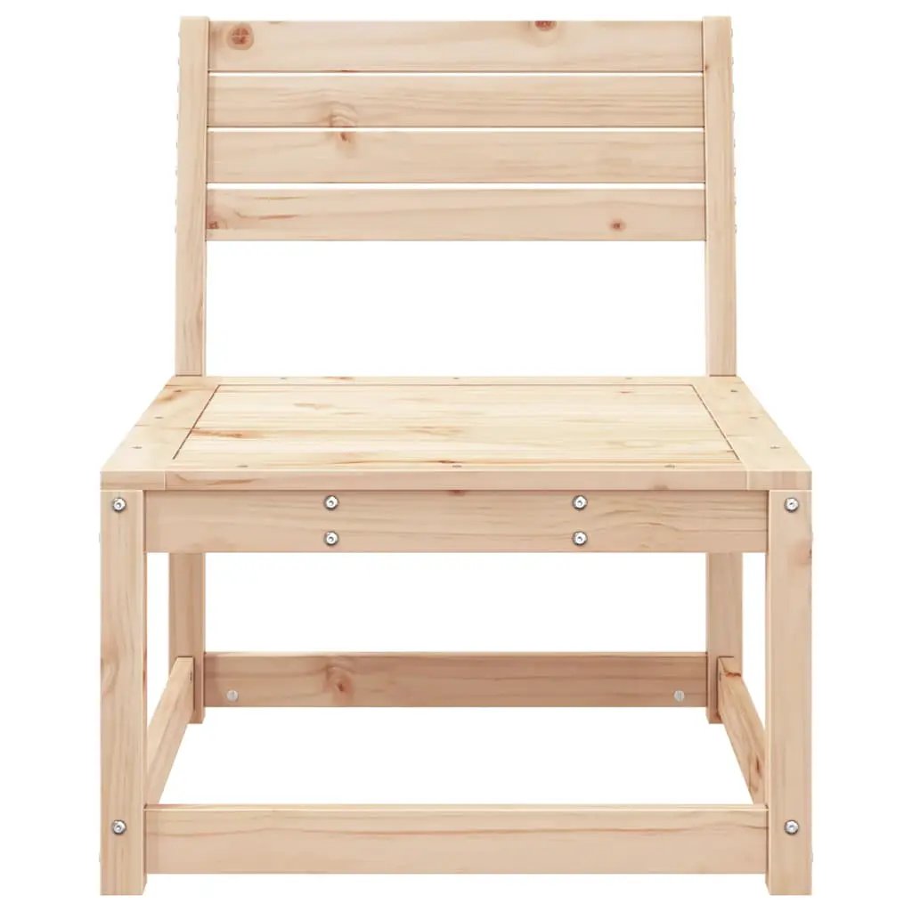 vidaXL vidaXL Garden Sofa | Natural wood | Solid pine wood | Medium | Modular - Garden Sofa Sets