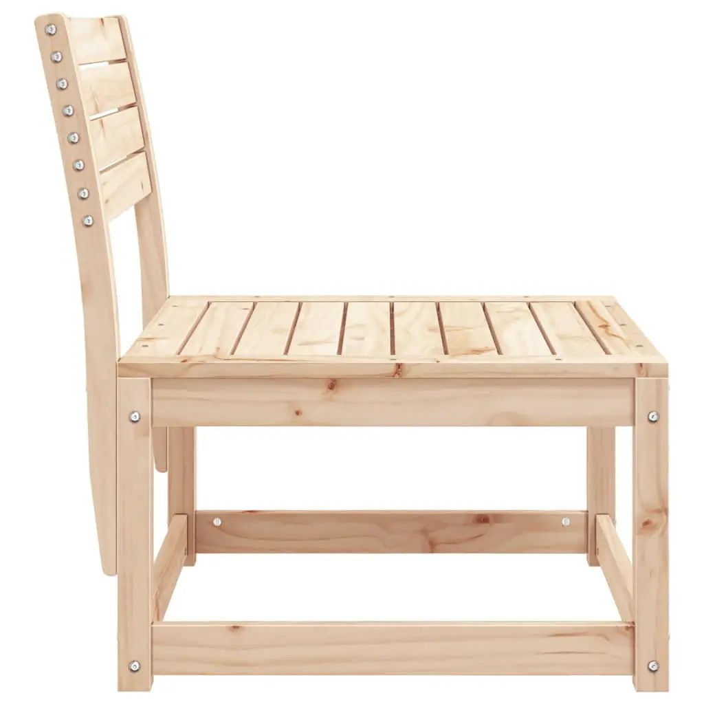 vidaXL vidaXL Garden Sofa | Natural wood | Solid pine wood | Medium | Modular - Garden Sofa Sets