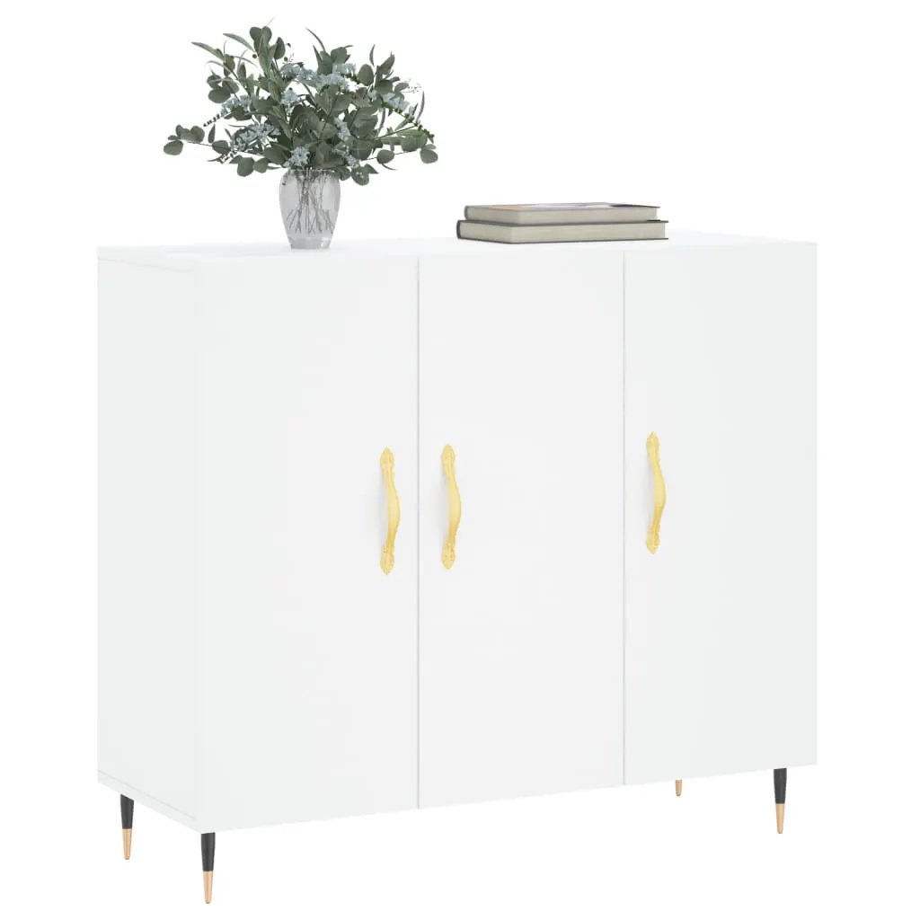 vidaXL vidaXL Sideboard White 90x34x80 cm Engineered Wood - Sideboard