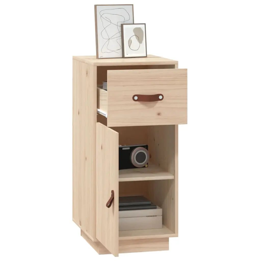 vidaXL vidaXL Sideboard 34x40x75 cm Solid Wood Pine - Sideboard