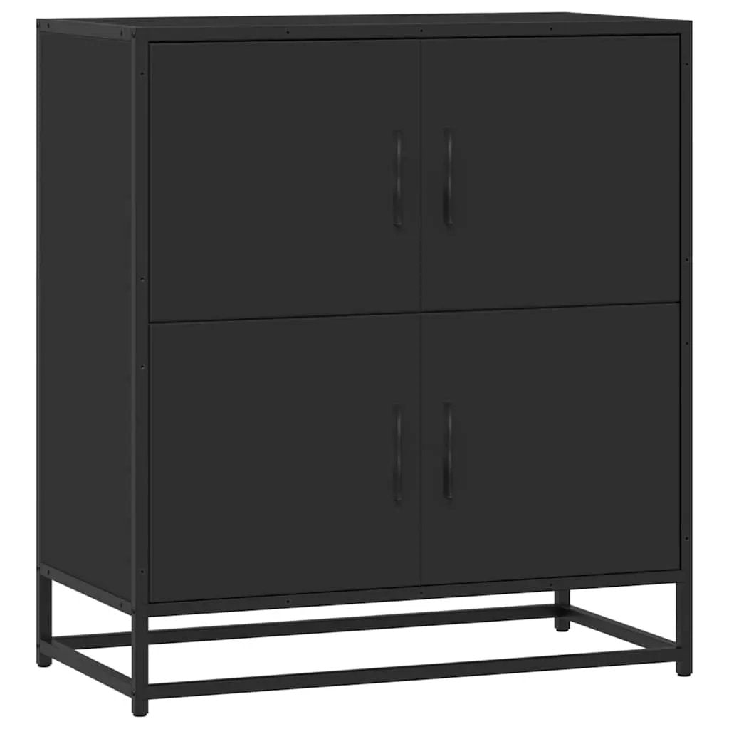 vidaXL vidaXL Sideboard Black 68x35x76 cm Engineered Wood - Sideboard