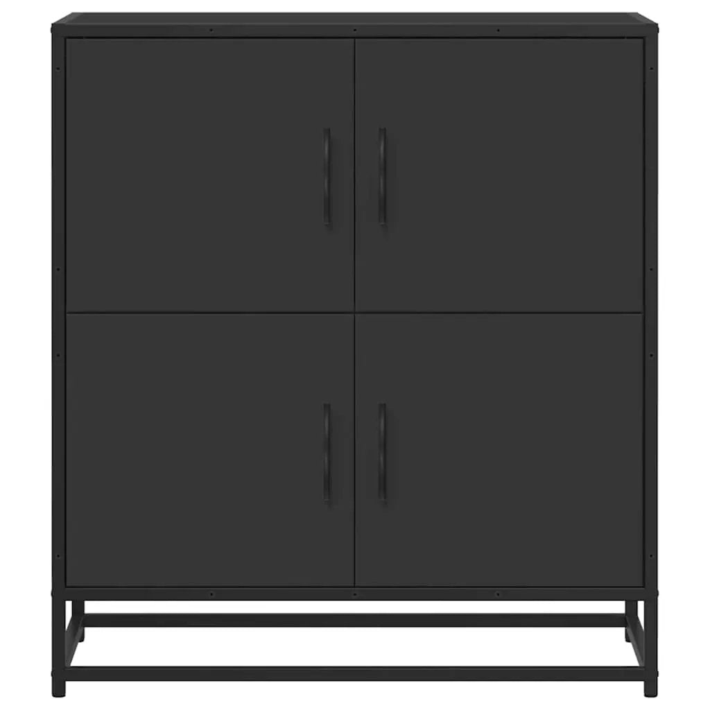 vidaXL vidaXL Sideboard Black 68x35x76 cm Engineered Wood - Sideboard