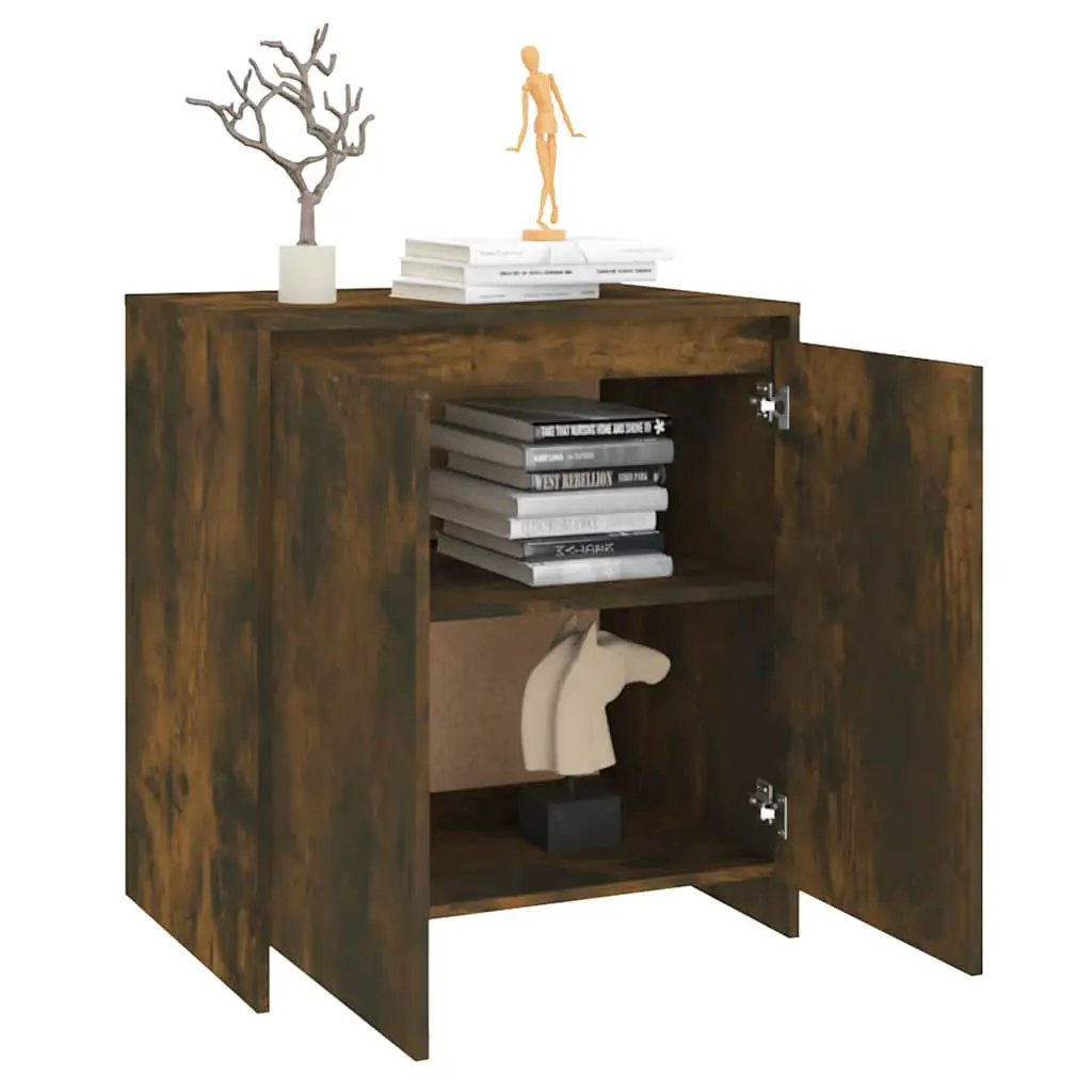 vidaXL vidaXL Sideboard Smoked Oak 70x41x75 cm Engineered Wood - Sideboard