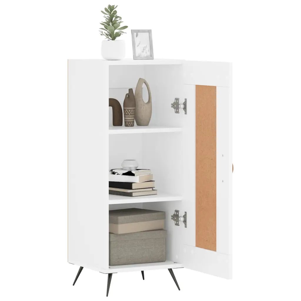 vidaXL vidaXL Sideboard White 34.5x34x90 cm Engineered Wood - Sideboard