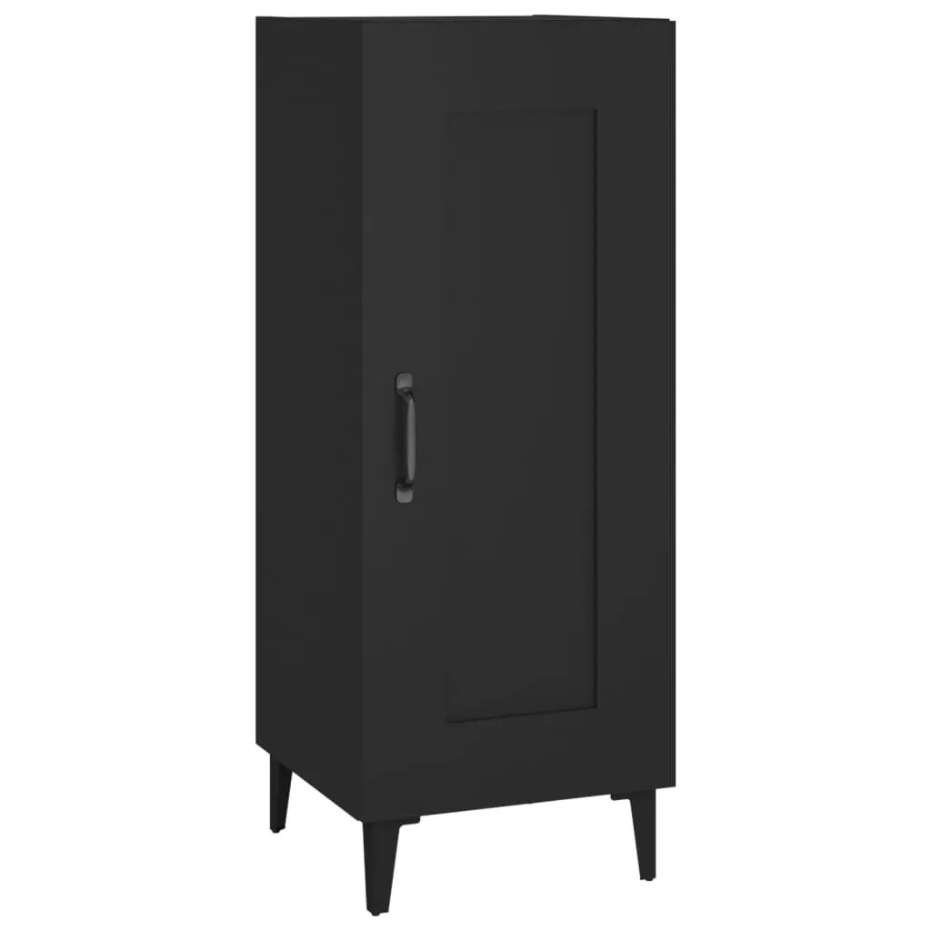 vidaXL vidaXL Sideboard Black 34.5x34x90 cm Engineered Wood - Sideboard