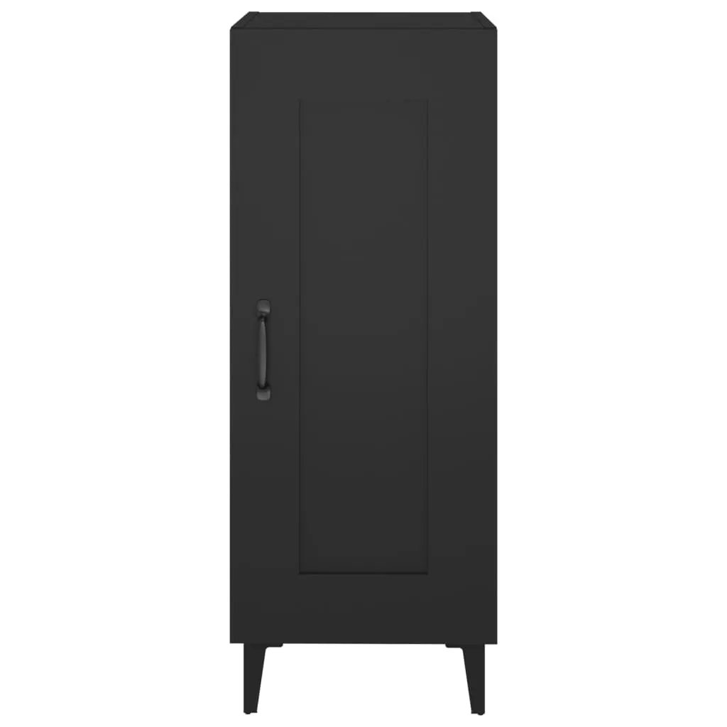 vidaXL vidaXL Sideboard Black 34.5x34x90 cm Engineered Wood - Sideboard