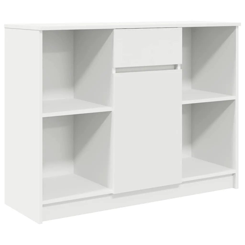 vidaXL vidaXL Sideboard with Drawer White 101x35x76 cm Engineered Wood - Sideboard