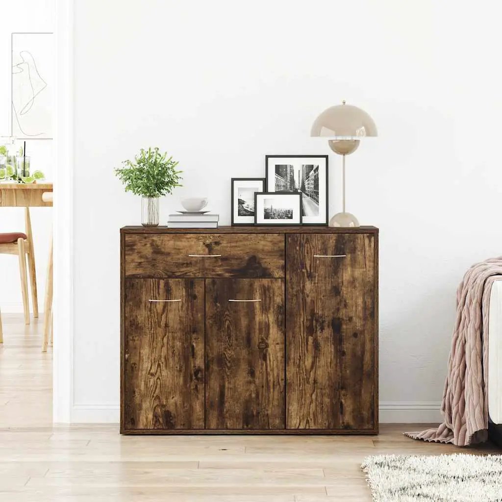 vidaXL vidaXL Sideboard Smoked Oak 88x30x70 cm Engineered Wood - Sideboard