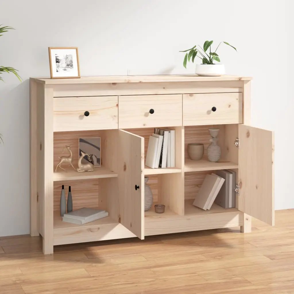 vidaXL vidaXL Sideboard 100x35x74 cm Solid Wood Pine - Sideboard