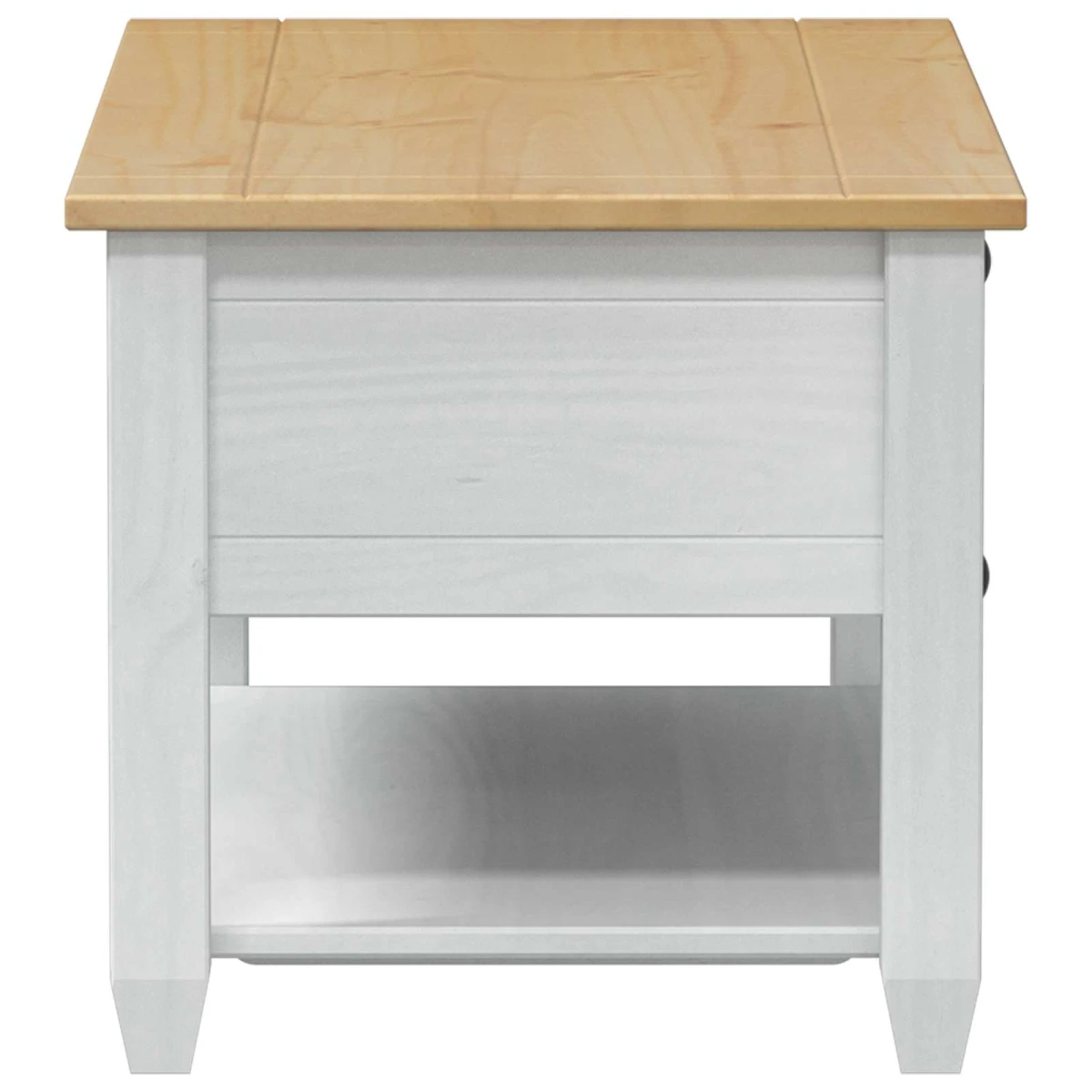 VidaXL Coffee Table 100x48x45 SolidPine LivingRoom by vidaXL