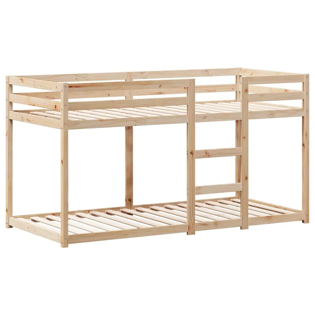 vidaXL Bunk Bed without Mattress 90x200 cm Solid Wood Pine - from vidaXL