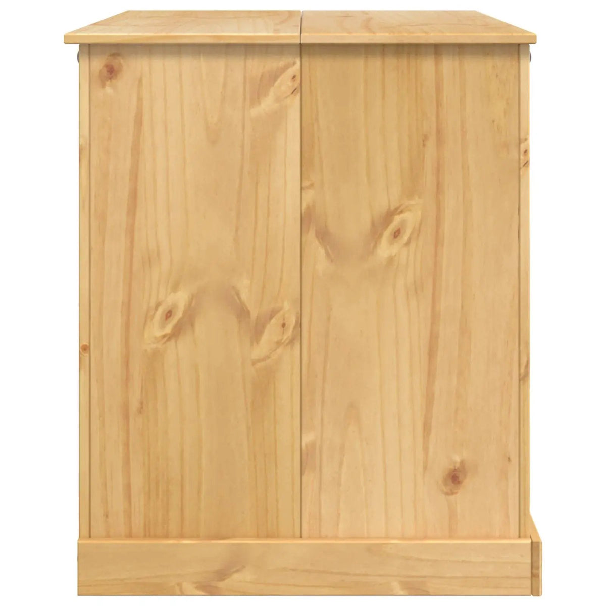 vidaXL Kitchen Trolley 2 pcs Honey Wax 112 x 77 x 91.5 cm Solid-Pine - from vidaXL