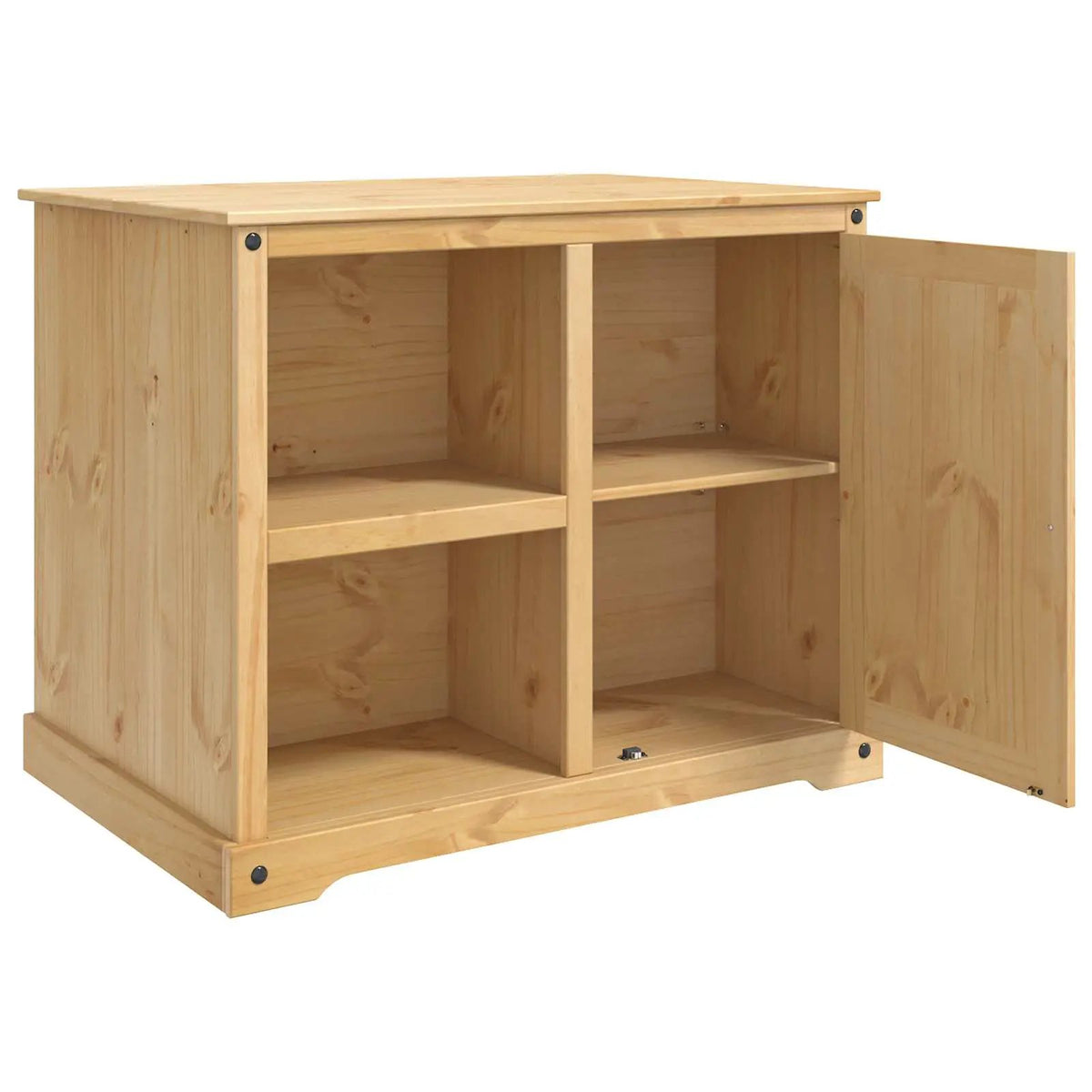 vidaXL Kitchen Trolley 2 pcs Honey Wax 112 x 77 x 91.5 cm Solid-Pine - from vidaXL
