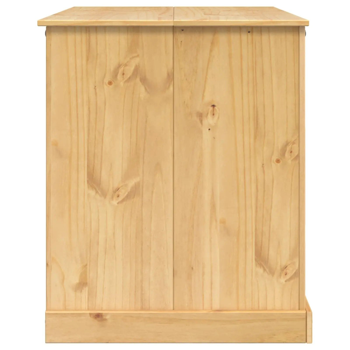 vidaXL Kitchen Trolley 2 pcs Honey Wax 112 x 77 x 91.5 cm Solid-Pine - from vidaXL