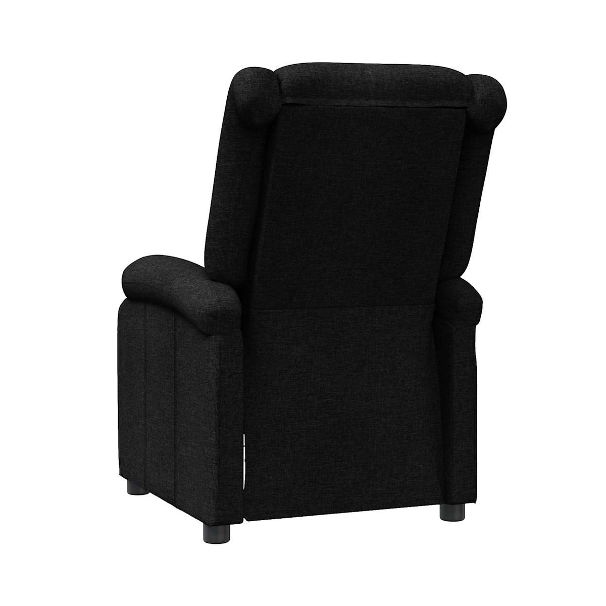 vidaXL Recliner Chair Black Fabric - from vidaXL
