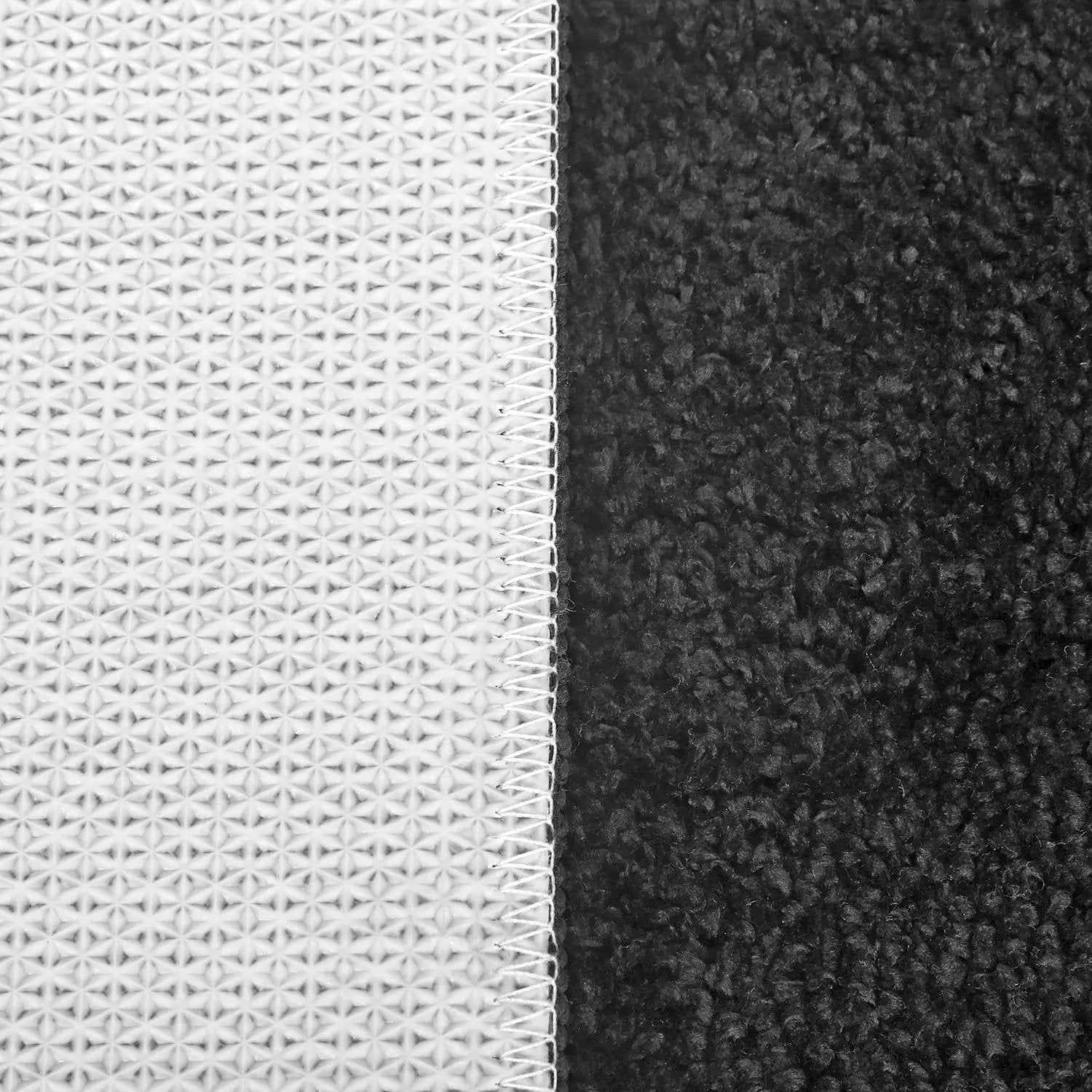 Vinsani VINSANI BATH MAT 50X80cm D.GREY 1010160 - Rug