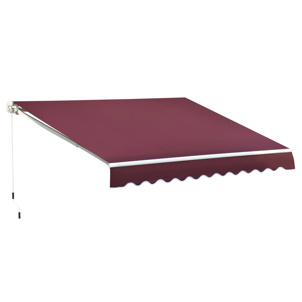 Outsunny Awning 4m x 3m Aluminum Patio by Outsunny