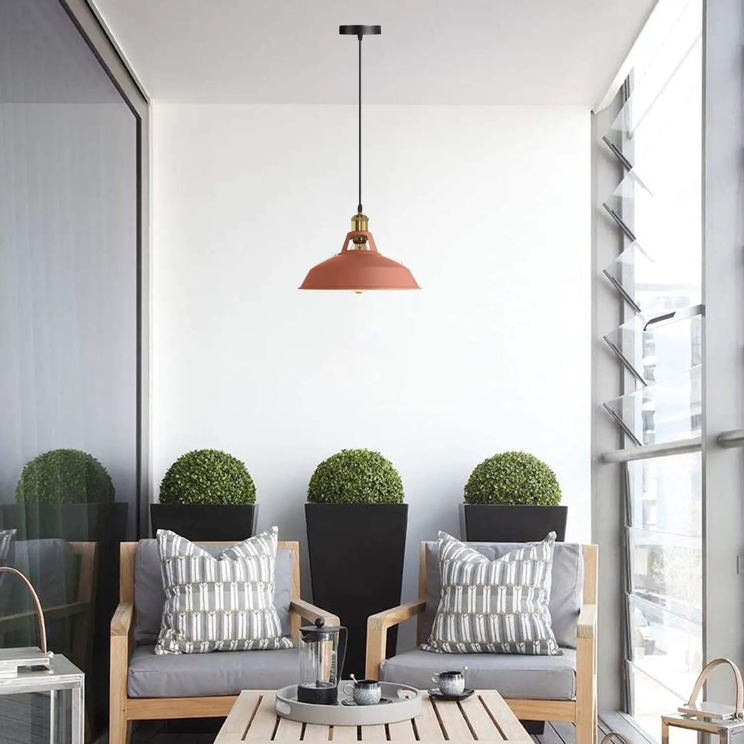 Un-branded Modern Vintage Industrial Retro Metal Lamp Shade Loft Pendant Ceiling Light - Pendant Lights